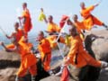 三亚南山休闲会馆武术(shù)表演